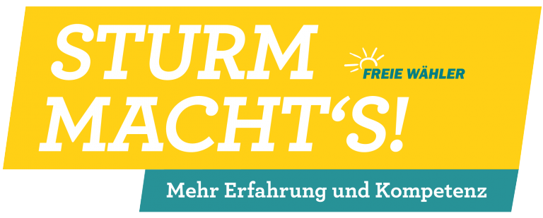 Bürgermeisterkandidat Michael Sturm Freie Wähler Weßling - Sturm macht´s